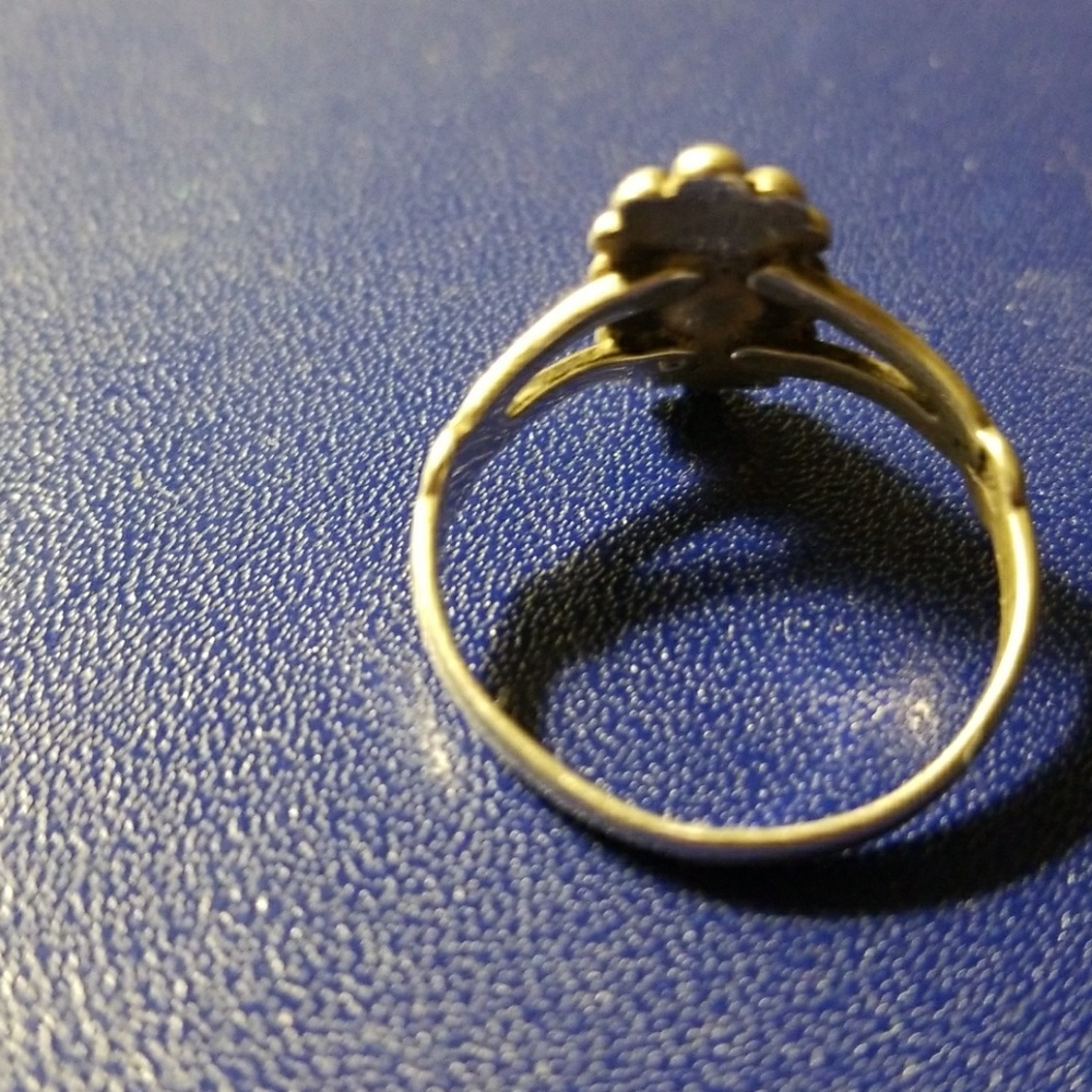Sterling Silver/ Hemotite Ring - image 3